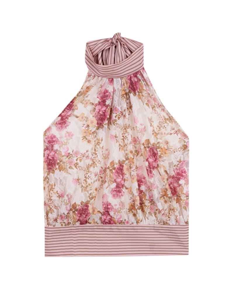 Handover Floral Halter Top - Image 2