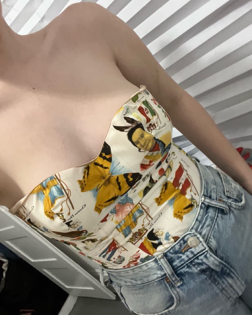 Vintage Dior Bustier - Image 2