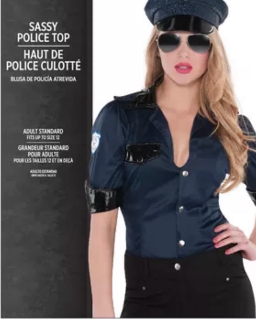 Police Costume top - Image 1