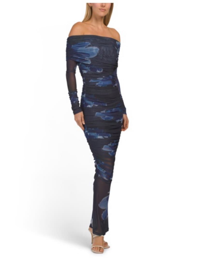 Nicholas Oaklyn Off Shoulder Midi Dress  - Image 1
