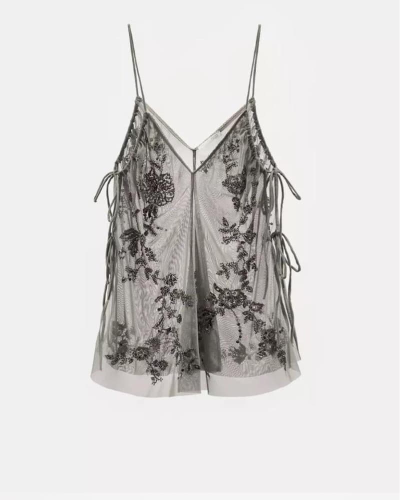Sheer Beaded Set  - Image 5