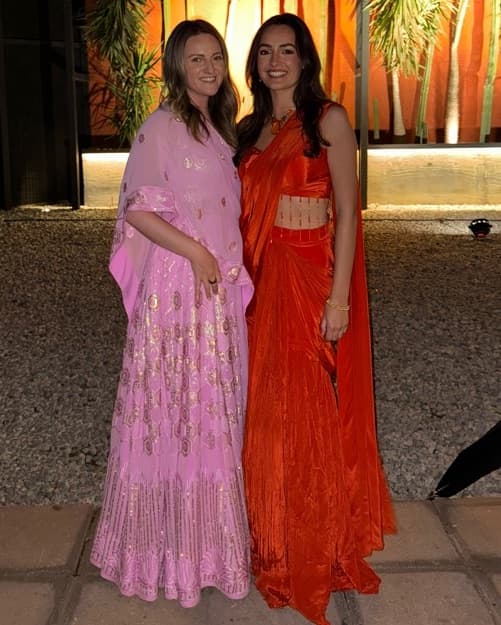 Orange Saree - Image 1