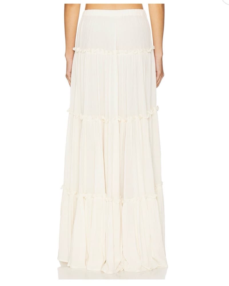 White Ivory Maxi Skirt From Tularosa - Image 1