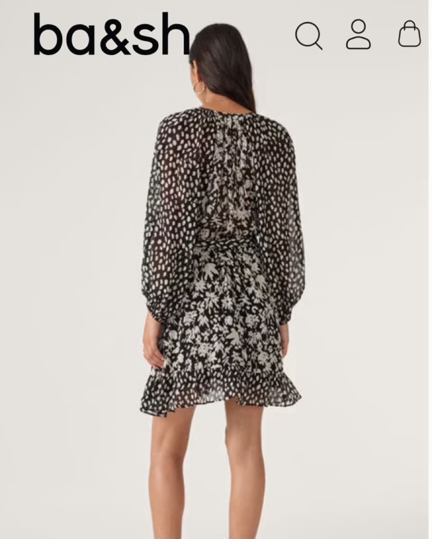 Floral and Polka Dot Dress Ba&sh  - Image 3