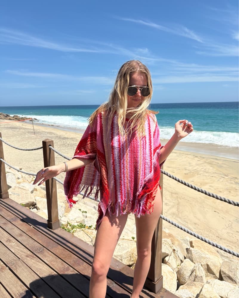 Missoni Cape Poncho Knit Cover Up - Image 3