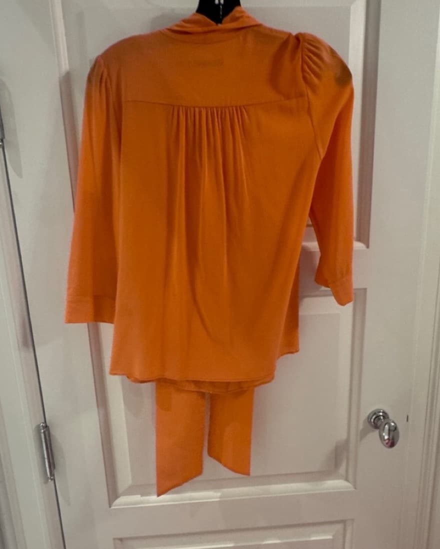 Orange peach top - Image 2
