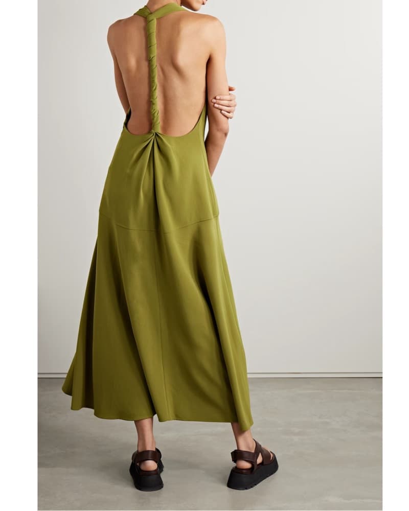 Proenza Plunge Neck Dress  - Image 2