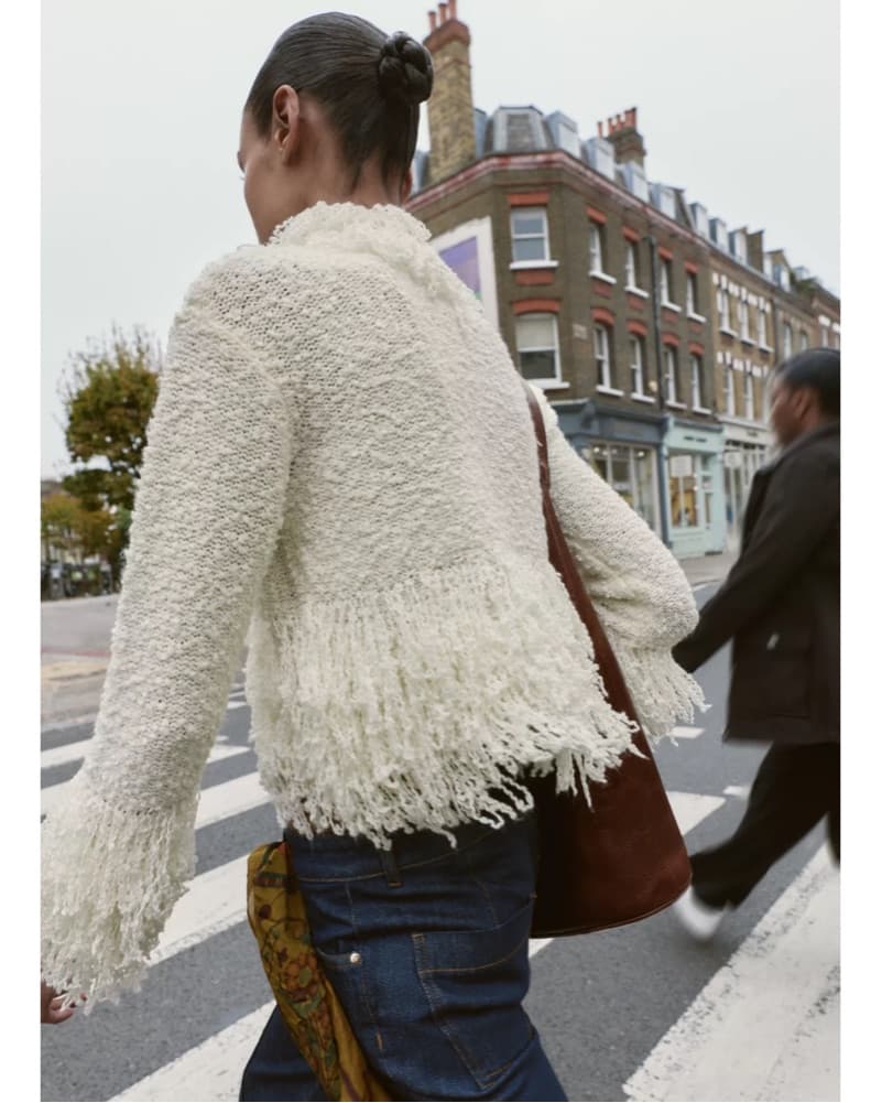 Fringe Knit Sweater - Image 2