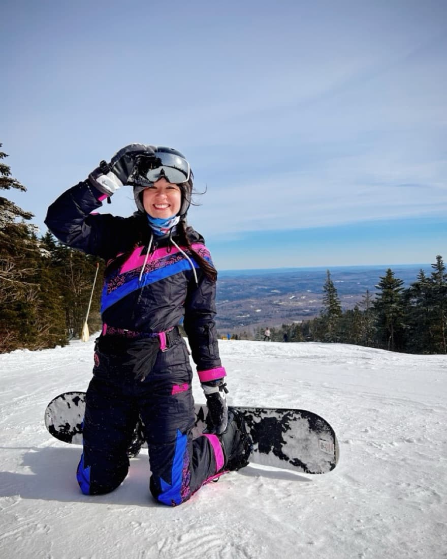 Tipsy Elves Night Run Ski Suit - Image 2