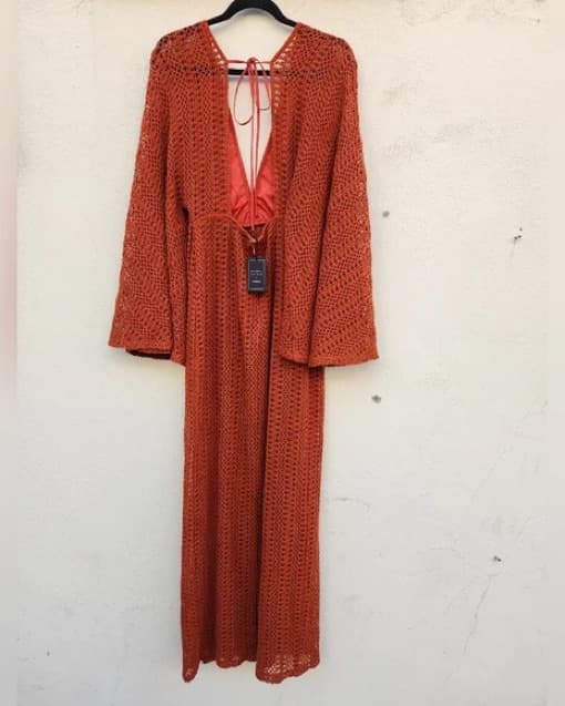 Michael Costello Revolve Maxi Coverup - Image 3