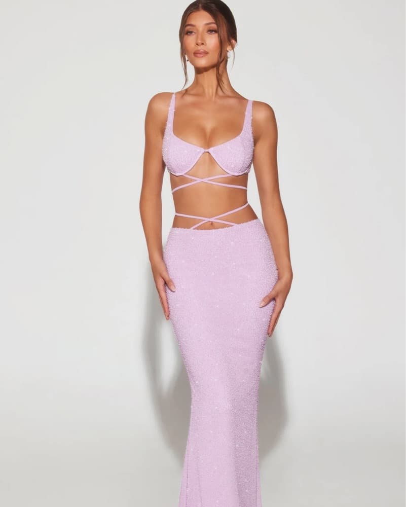 Oh Polly Two Piece Sequin Set - Image 2