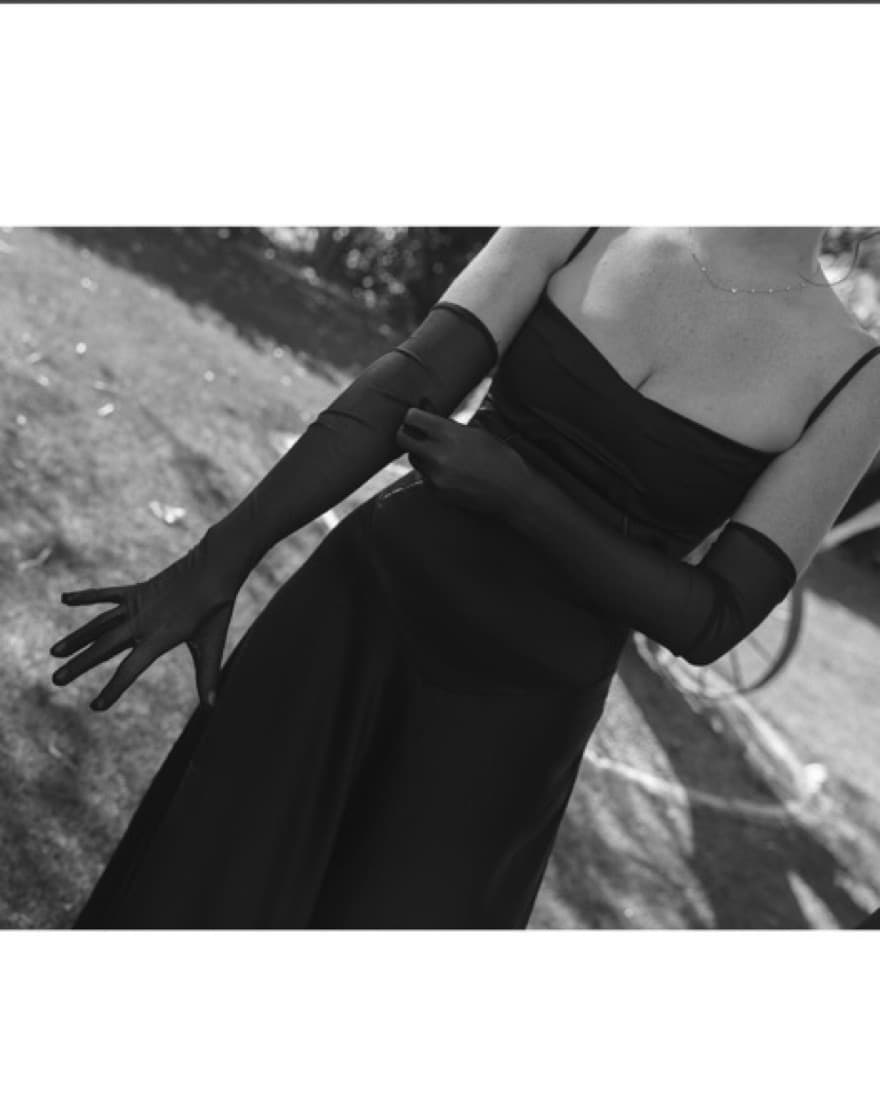 House Of CB Black Tie Dress  - Image 3