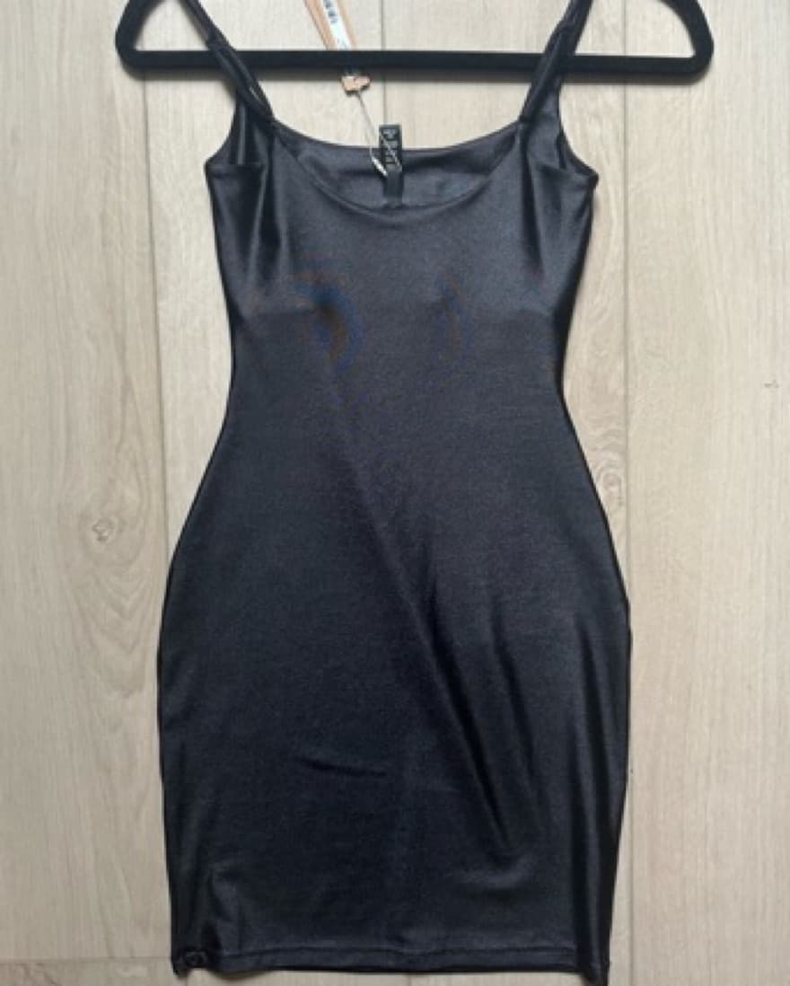 Skims Shine Spandex Mini Dress - Image 6