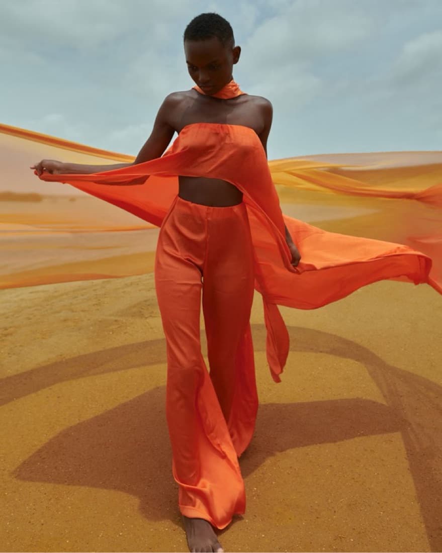 Baobab Orange Pants - Image 1