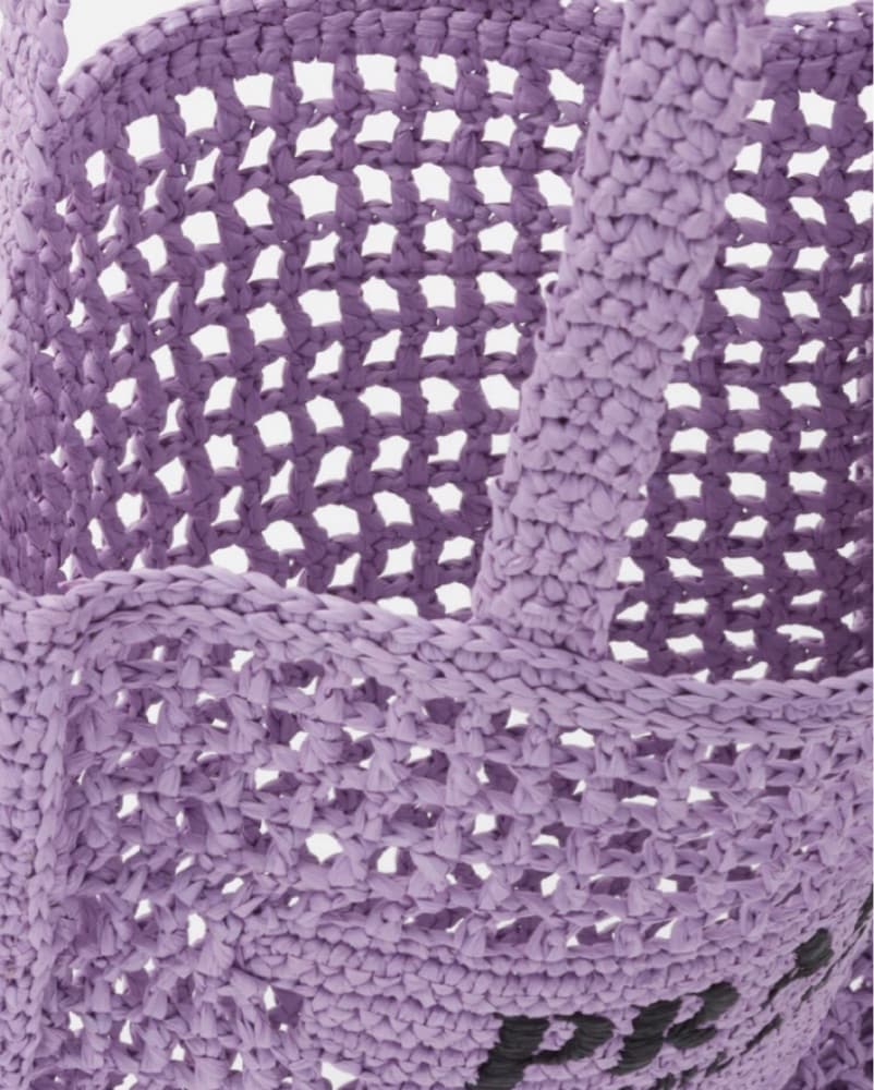 Prada Raffia Tote - Image 4