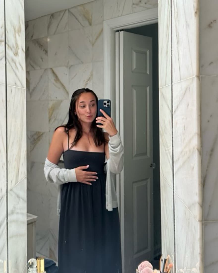 Zara Grey Dress - Image 1