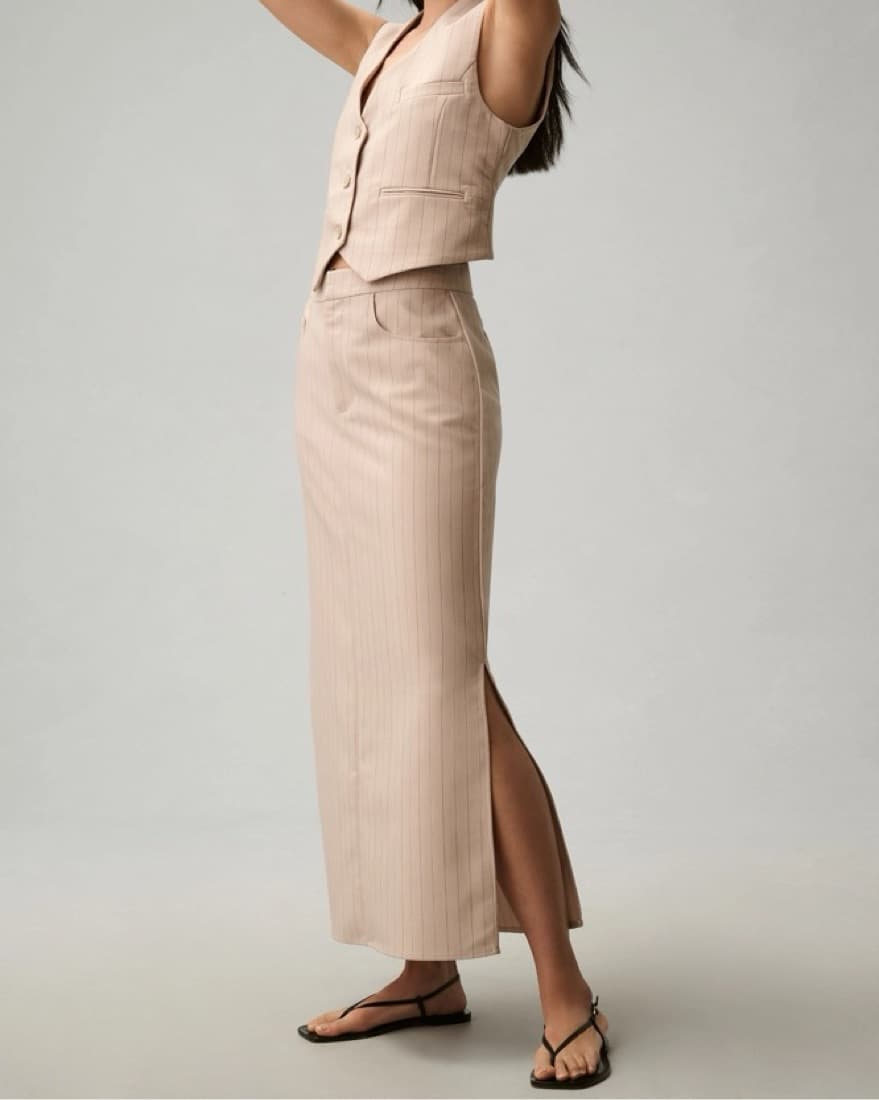Gestuz Joelle High-Waisted Midi Skirt - Image 3