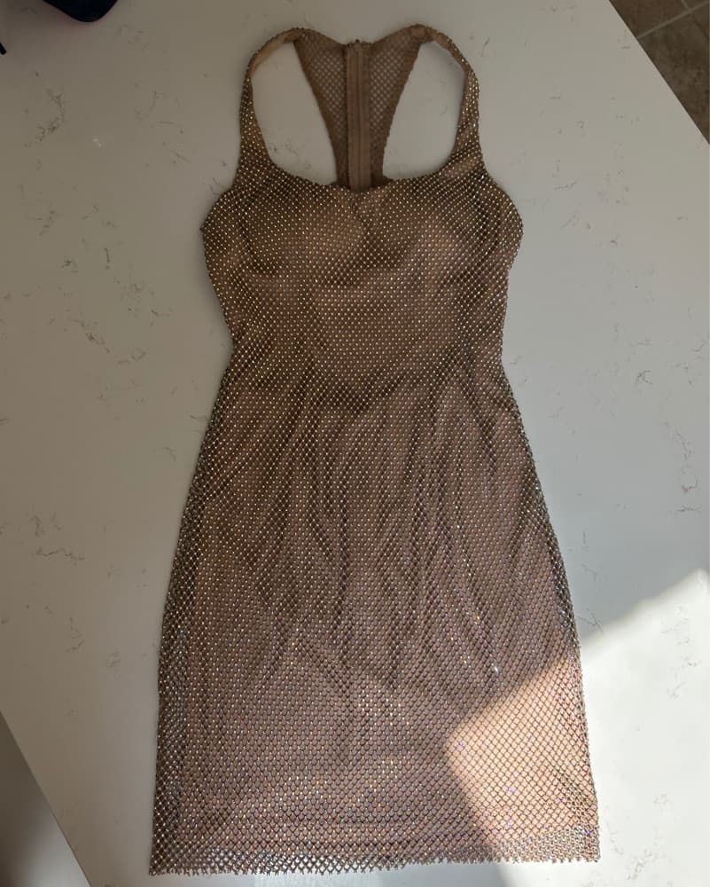 Alyce Gold Dress - Image 1