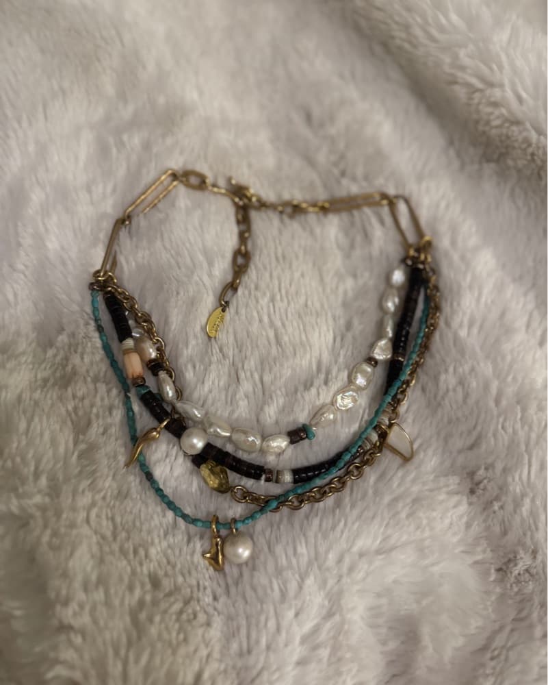 Lizzie Fortunato layered pearl necklace - Image 4