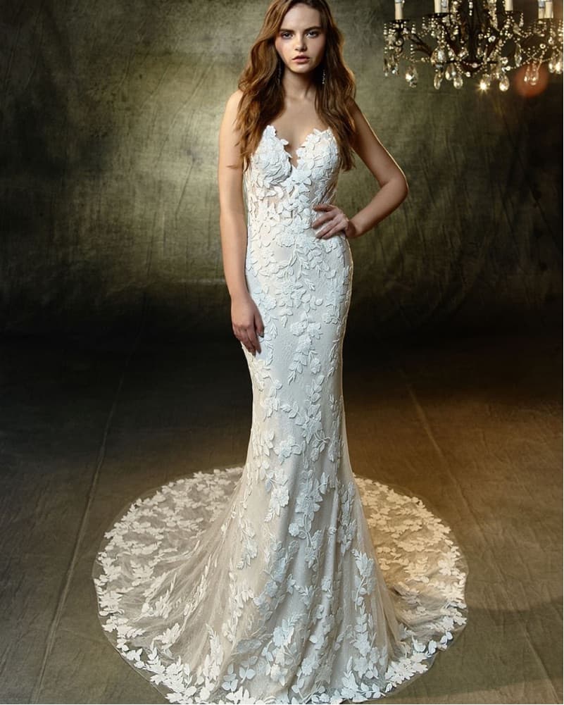 Lesly Blue By Enzoani Wedding Dress - Image 1