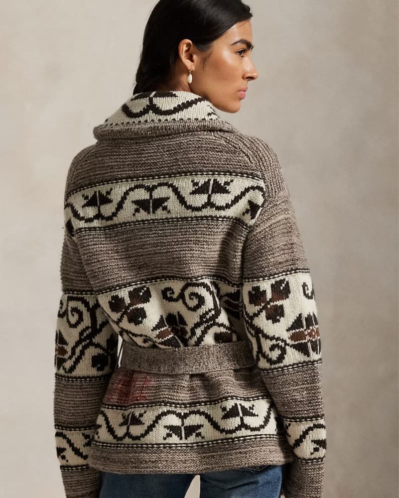 Ralph Lauren Wool Blend Wrap Cardigan - Image 4