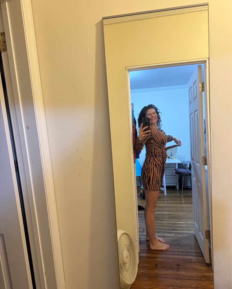 Diane Von furstenberg Orange Dress  - Image 2