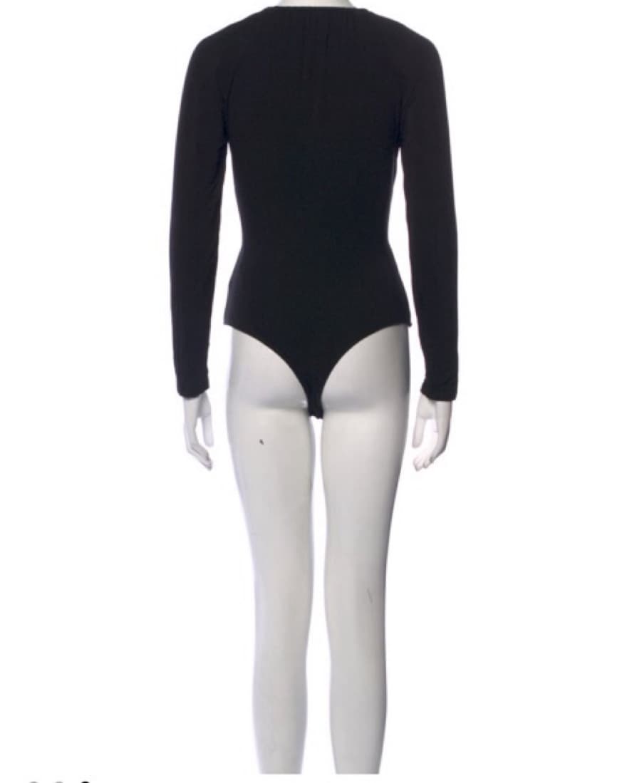 Simkhai Black Cutout Bodysuit - Image 2