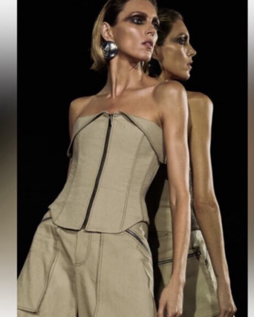 Zara Off Shoulder Bustier Set  - Image 3