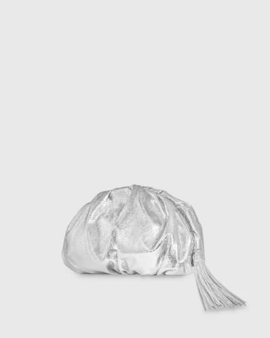 Rebecca Minkoff Silver Clutch - Image 2