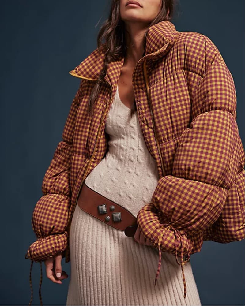 Free People Cotton Candy Puffer Coat - Image 1