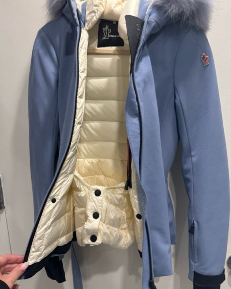 Moncler Grenoble Blue Ski Jacket - Image 4