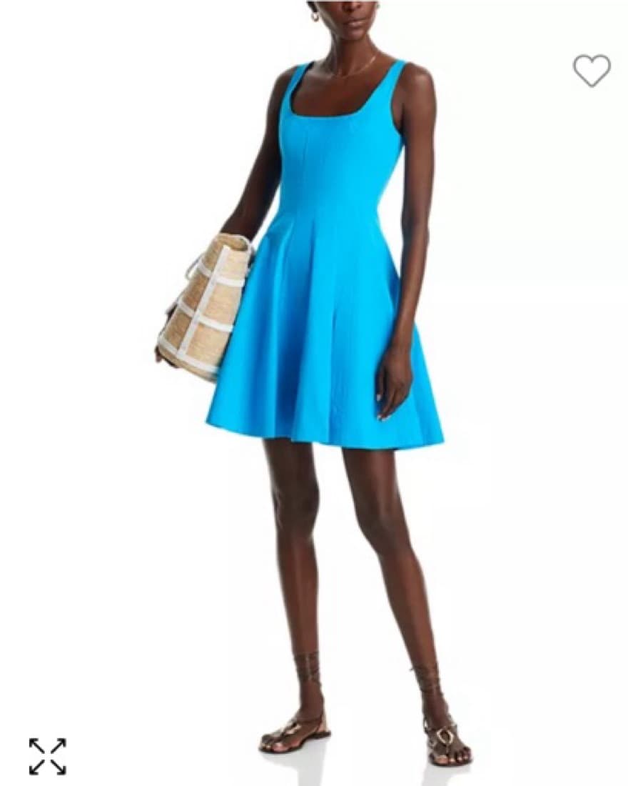 STAUD Mini Wells Dress - Image 1