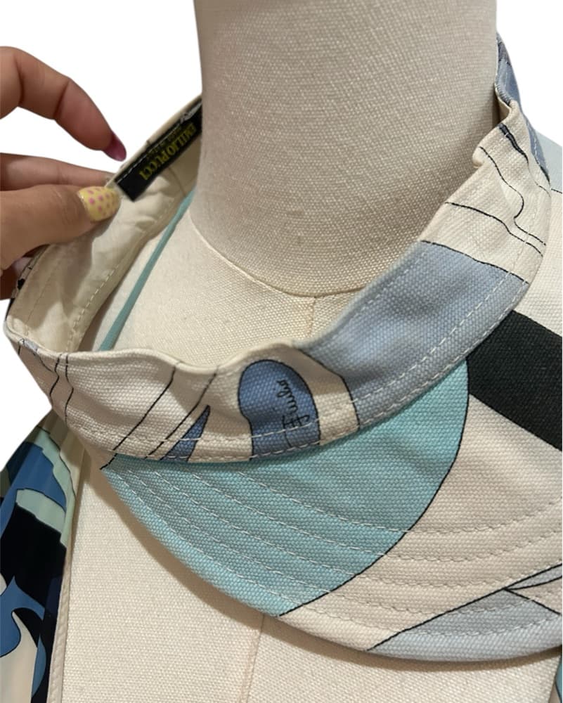 4 PIECE SET PUCCI BIKINI + BAG + HAT - Image 3