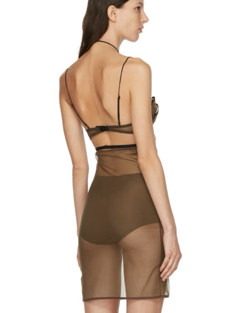 NENSI DOJAKA Sheer Dress - Image 3