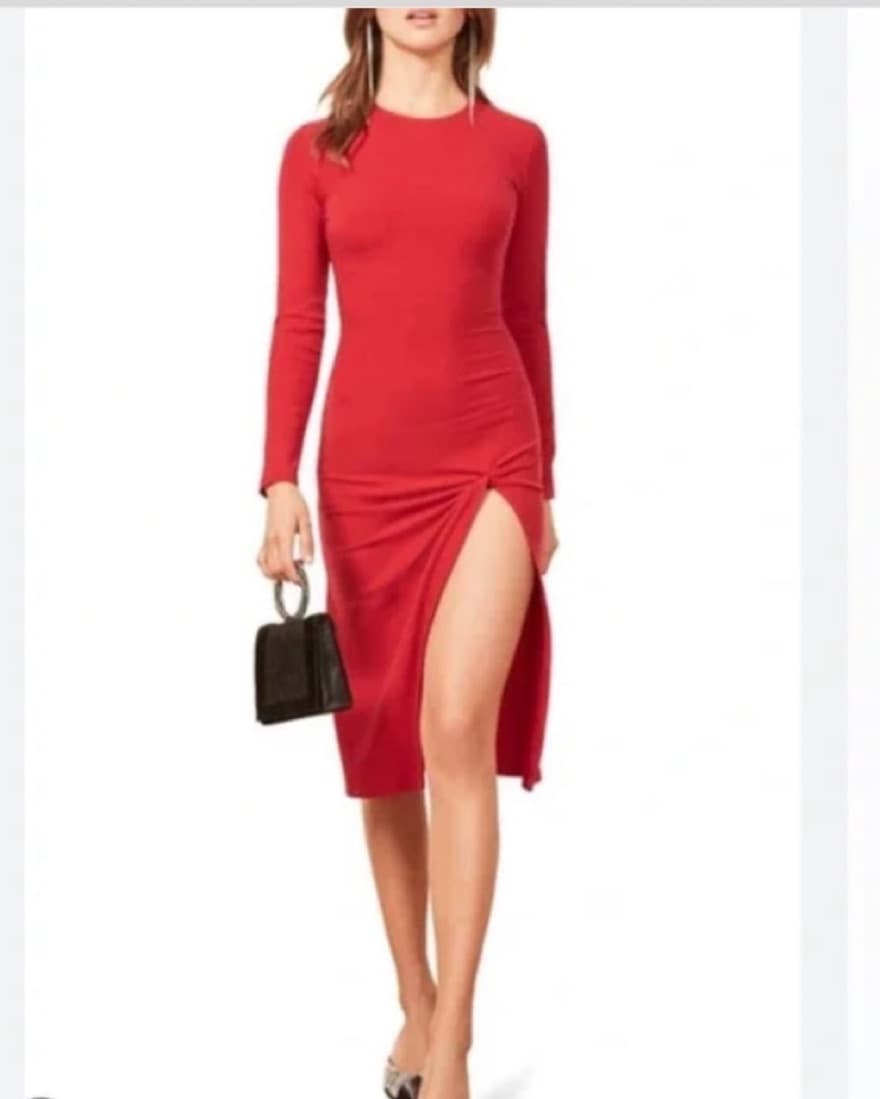 Piazza Red Dress Reformation  - Image 1
