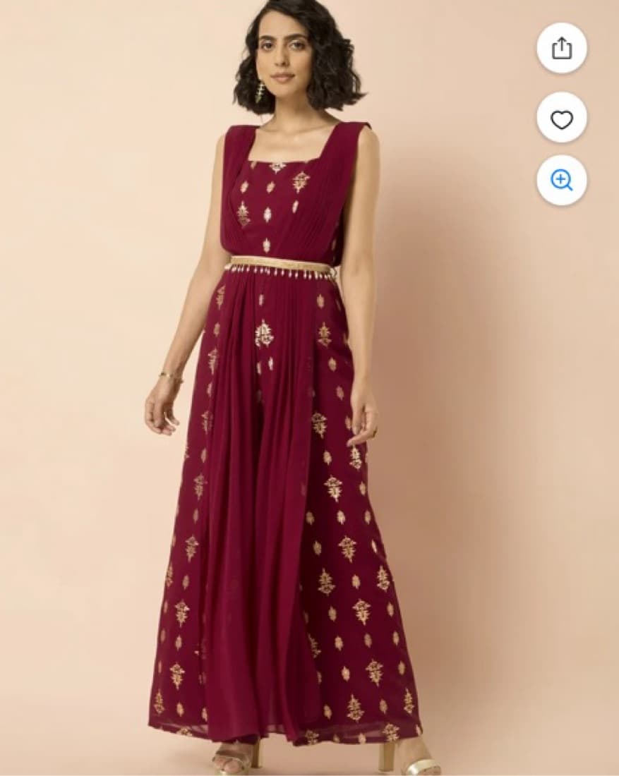 Indian Belted Jumpsuit  - Image 1