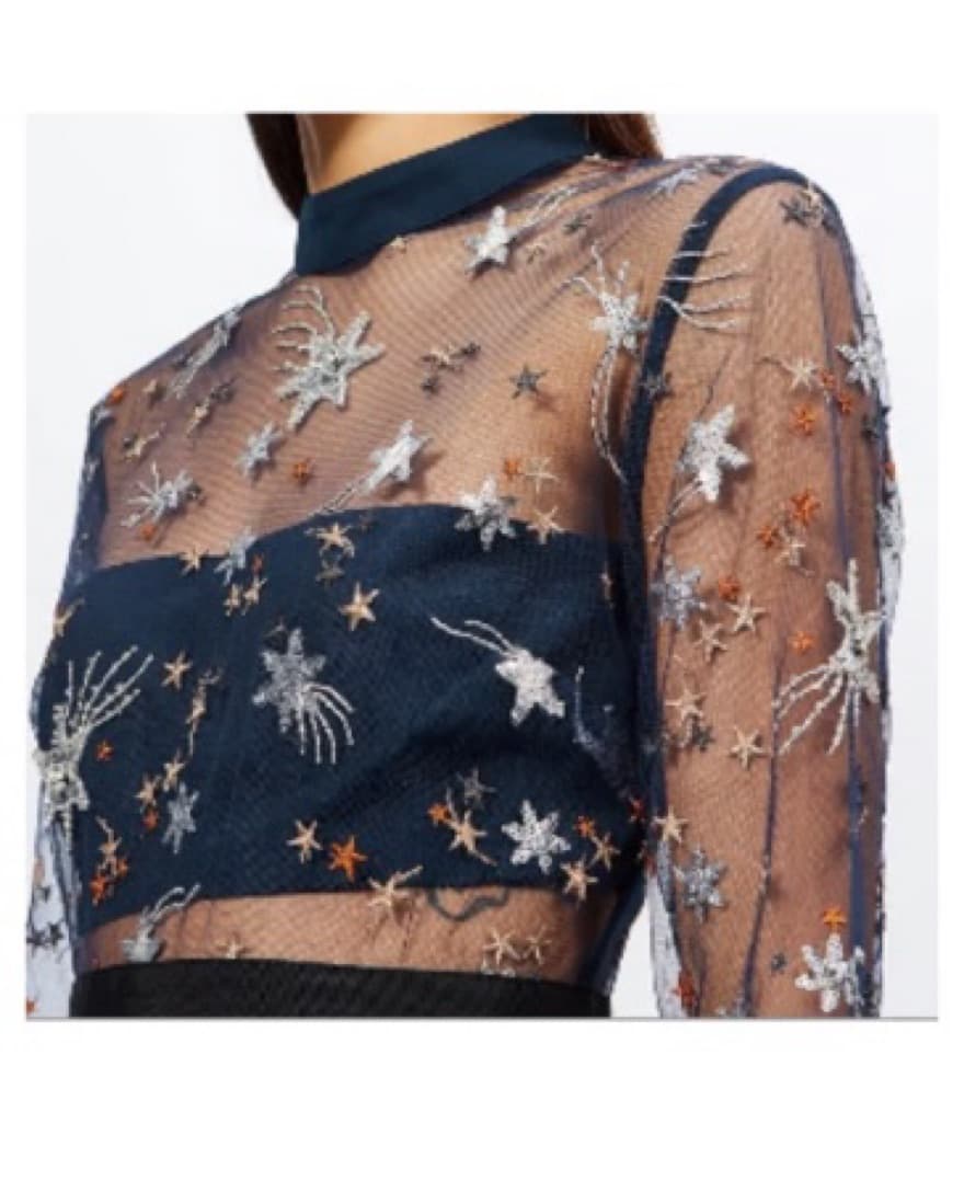 Self Portrait Star Tuille Gown  - Image 2