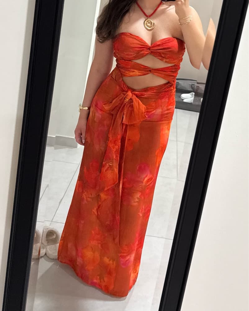Roame Maxi Skirt & Sunlight Cascade Top - Image 2