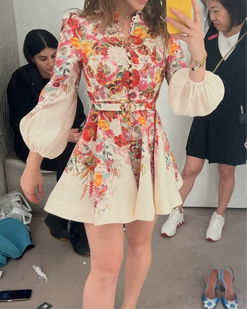 Zimmermann Wonderland Long Sleeve Mini   - Image 3