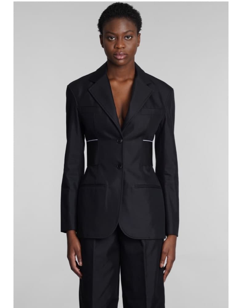 Alexander Wang Cinched Waistband Blazer - Image 3