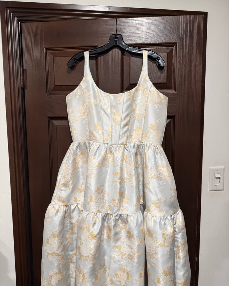 V Chapman Baby Blue Dress - Image 4