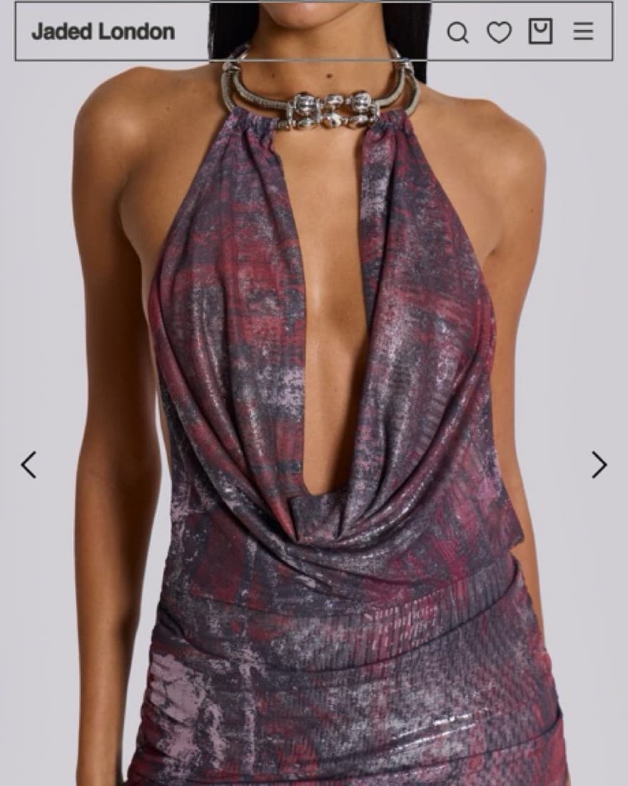 Jaded London Cosima Mini Dress - Image 3
