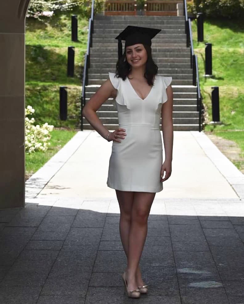 White French Connection Dress - Image 5