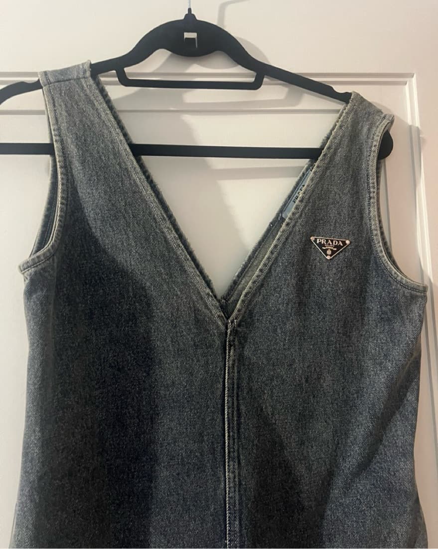 Prada Denim Dress - Image 4
