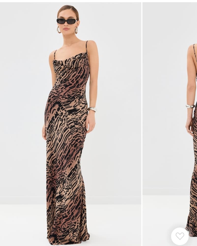 Good American - Cheetah Print Dress  - Image 1