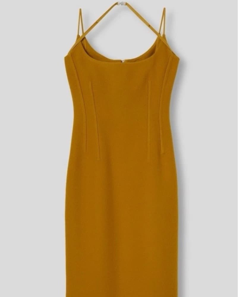GUCCI Batavia Camisole Wool Dress  - Image 1