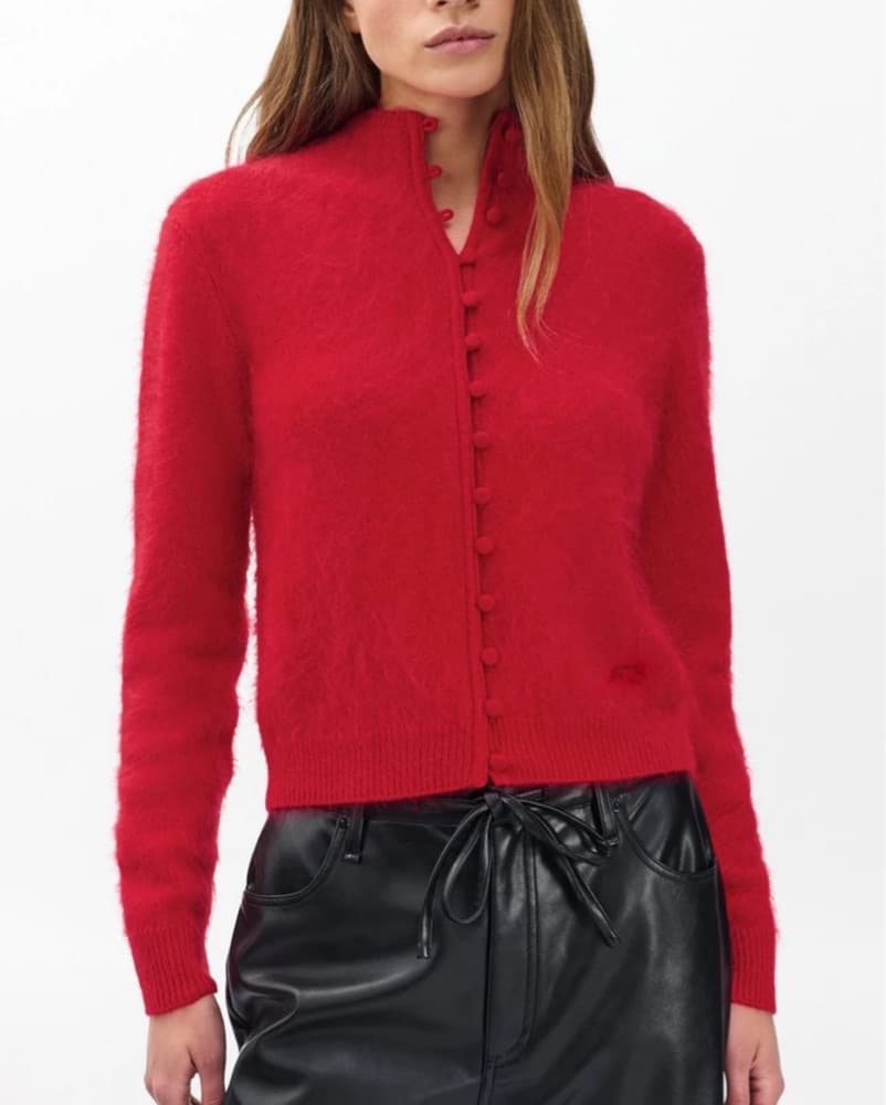 Jada Brushed Cashmere Cardigan - Image 1