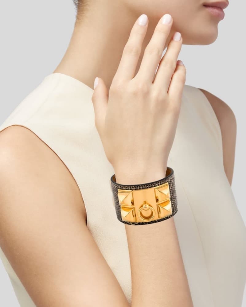 Hermes CDC Lizard Bracelet  - Image 1