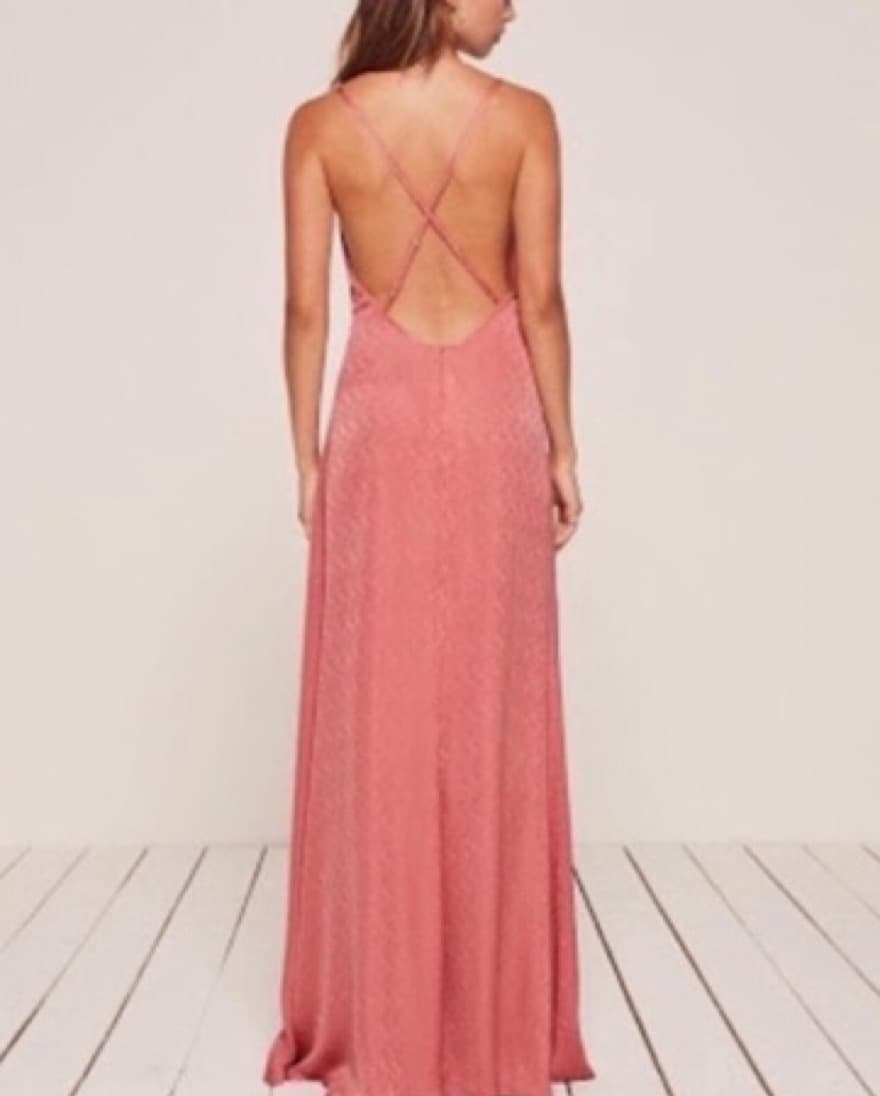 Reformation Terraza Dress in Valentine  - Image 2