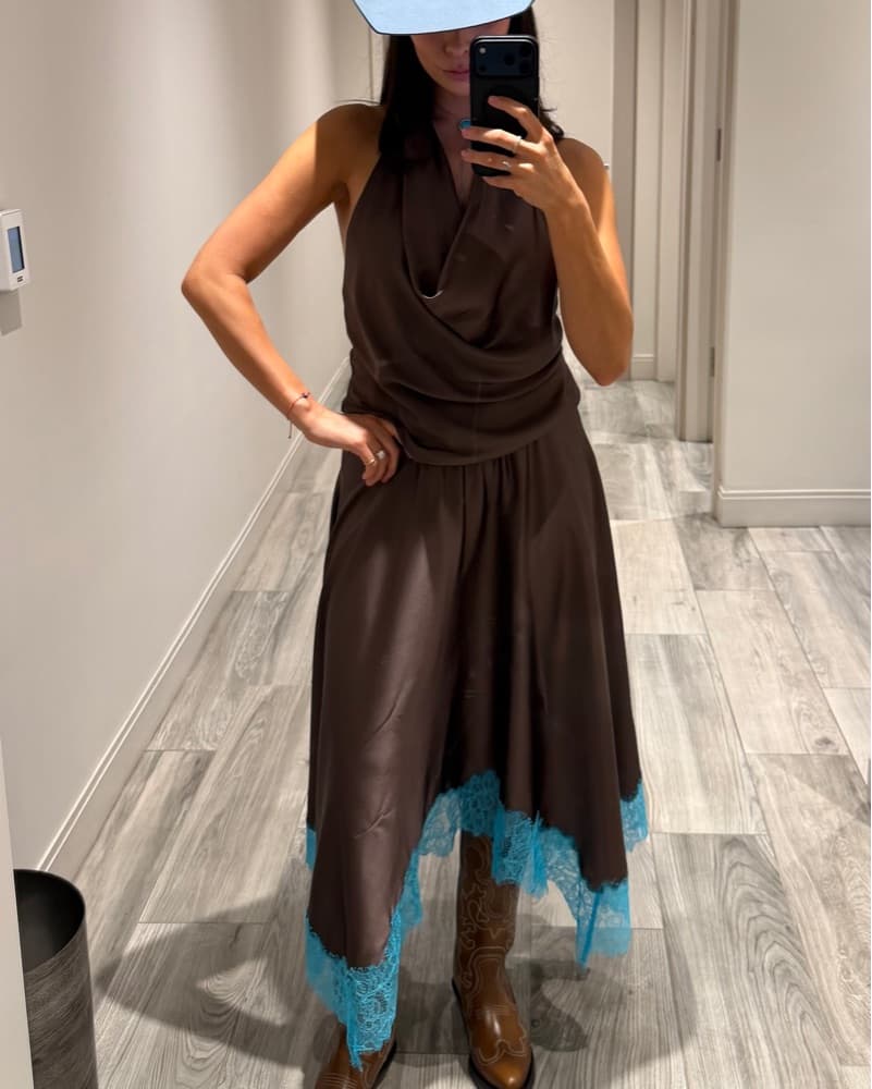 Elira Silk Dress - Image 1